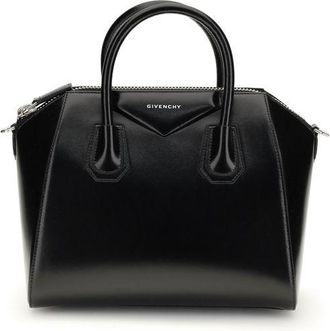 Givenchy Zwarte kalfsleren Bos Taurus handtas