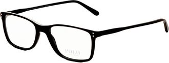 Polo Ralph Lauren Mens 54 mm Black Opticals