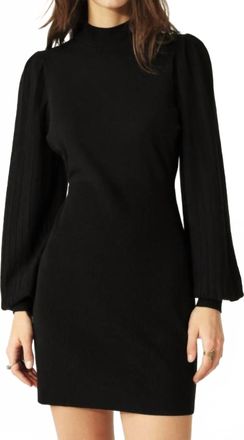 BA&SH Stella Dress In Noir