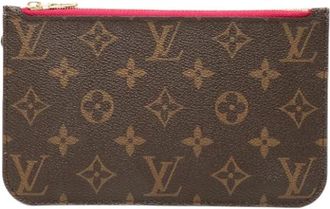 Louis Vuitton Pre-owned Neverfull Pouch - Dames - Vintage Clutch - Bruin - ONE Size - Vintage