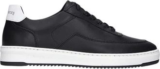Filling Pieces Mondo Lux - Heren - Sneakers - Zwart - 36 EU - Leer - Schoenen