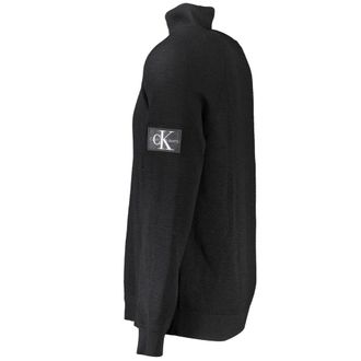 Calvin Klein Wool Turtleneck Sweater - Black