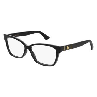 Gucci Glasses, unisex, Black, Size: 55 MM Gg0634O Optical Frame