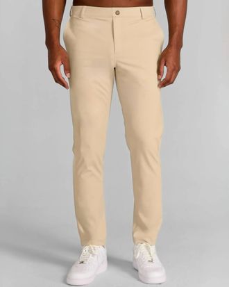 Redvanly Bradley Pull-On Trouser In Pale Khaki