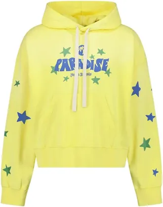 Palm Angels Hombre, Sudaderas, Amarillo, Talla: L