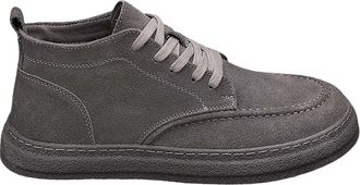 Generic Ankle Boots for Men, Casual Trainers Lace Up Sneakers High Top Flats Shoes Comfortable Walking Trainer Retro Fashion Sport Shoe Breathable Trekking Sh