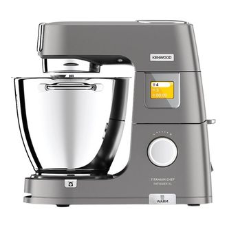 Kenwood 400w 7L Titanium Chef P&acirc;tissier Xl Stand Mixer in Grey | Size: 700 Pieces