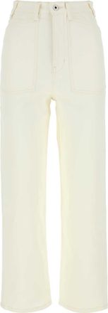 Kenzo Ivory Denim Jeans