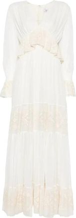 Raquel Diniz Maxi Kleedjes - Dames - Maxi kleedjes - Wit - S - Kleedjes