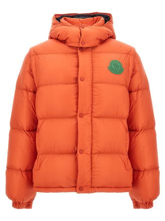 Moncler Orange 2 in 1 Cyclone down jacket