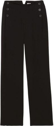 Ines De La Fressange Gabriel Broeken - Dames - Straight fit broeken - Zwart - 2XS - Broeken