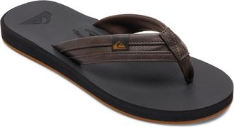 Quiksilver Sandale QUIKSILVER Carver Squish, Damen, Gr. 10 (43), braun (braun, schwarz, braun), Obermaterial:Obermaterial: Synthetikmaterial / Futter: Textil / A