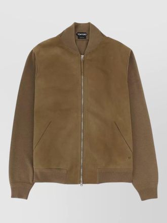 Tom Ford wool bomber jacket