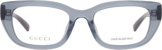 Gucci Demo Cat Eye Ladies Eyeglasses GG2027O 003 52