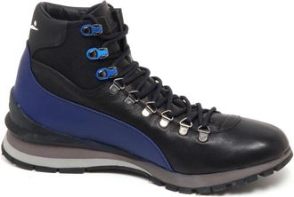 Voile Blanche Vintage Effect Schoen Crest Model - Heren - Sneakers - Zwart - 40 EU - Schoenen