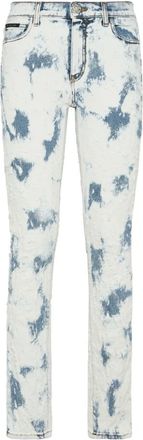 Philipp Plein Jeans, Dames, Blauw, W26, Denim, Denim Broek Regular fit