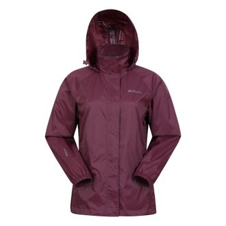 Mountain Warehouse Dames/Dames Pakka II Waterdichte Jas (Donkerpaars)
