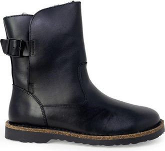 Birkenstock Black Leather Ankle Womens Boots