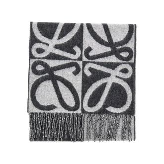 Loewe Wool and cashmere scarf Man One Size
