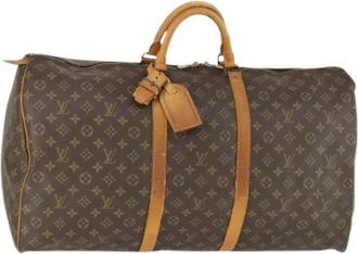 Louis Vuitton Pre-owned Weekendtas - Dames - Vintage Weekendtas - Bruin - ONE Size - Vintage