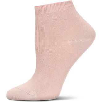 MeMoi Basic Silky-Soft Gauge Ankle Sock in Blush at Nordstrom, Size 3-6M