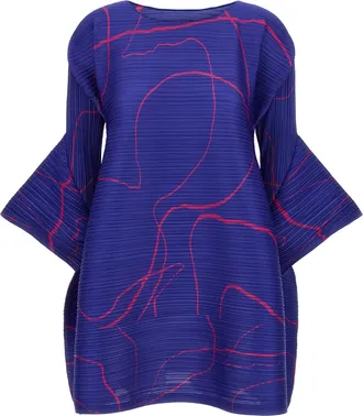 Pleats Please Issey Miyake Falten bitte Issey Miyake Pause Kleid