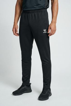 Hummel Trainingshose HUMMEL, Herren, Gr. M (48/50), N-Gr, schwarz, Obermaterial: 100% Polyester, Hosen Trainingshose