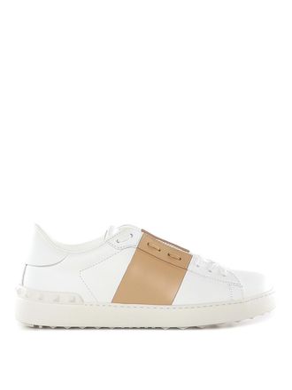 Valentino Garavani Open-Toe Calfskin Sneaker