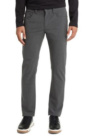 BOSS Delaware Slim Fit Five Pocket Pants in Charcoal at Nordstrom Rack, Size 36 X 32