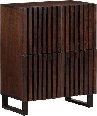 vidaXL Sideboard Brown 60x34x75 cm Solid Wood Mango vidaXL