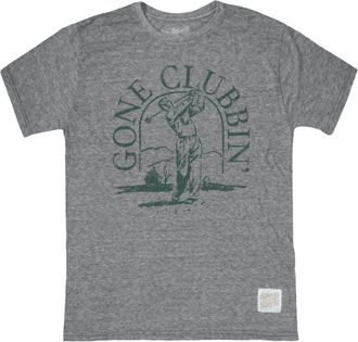 The Original Retro Brand Mens Gone Clubbin Vintage Tee In Grey