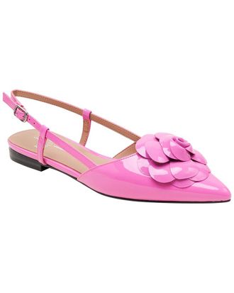 Linea Paolo Cammy-L Leather Slingback Flat