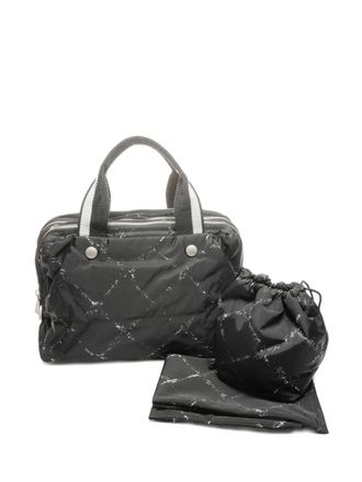 Chanel 1997-1999 top-handle tote bag - Zwart