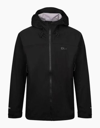 Trespass Mens Trespass Mens Johannes DLX Waterproof Jacket - Black - Size: 40/Regular