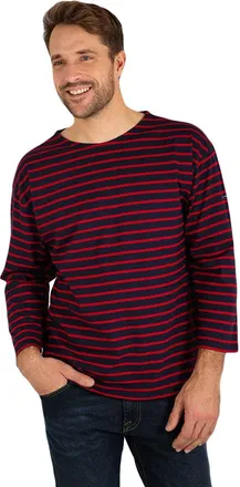 Armor Lux Armor Lux Mens Beg Meil T-Shirt, Multicolour (Navire/Braise 455), XX-Large (Size: 6)