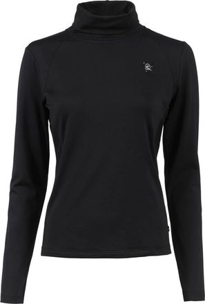 Cavallo Womens Gwyn Brushed Turtleneck Shirt In Black