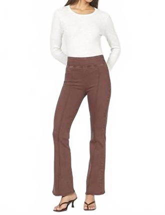Dear John Denim Mindy Flare Pant In Capuccino