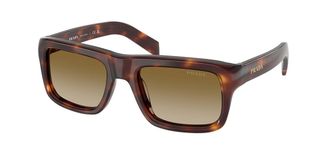 Prada PR D11SF Asian Fit 15W20U Mens Sunglasses Tortoiseshell Size 56