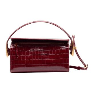 Benedetta Bruzziches La Mame Forever Scarlett Cocco - Dames - Tassen - Rood - Maat: ONE Size Leer