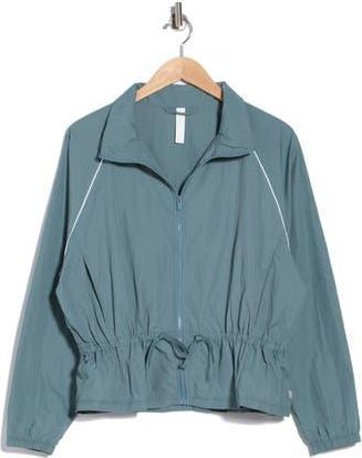 Zella Breakaway Crinkled Jacket in Blue Goblin at Nordstrom Rack, Size X-Small