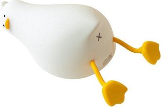 OEM L&aacute;mpara De Noche Con Forma De Pato Tumbado, Luz Led Con Clip, Bonita Luz Brillante, De Silicona, Regulable, Recargable, T&aacute;ctil