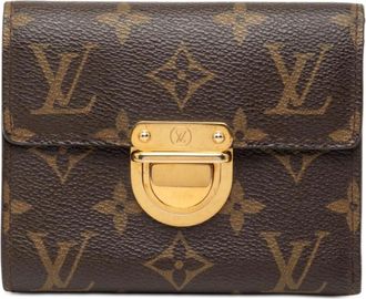 Louis Vuitton Pre-owned Wallets, female, Brown, Size: ONE SIZE Pre-owned Fold Wallet