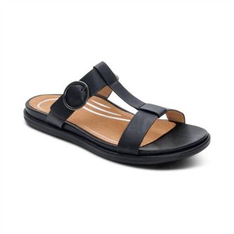 Aetrex Womens Blaire Sandal In Black