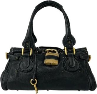 Chlo&eacute; Borsa Boston Pre-owned - - Pre-owned - Donna - Nero - ONE SIZE