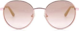 Guess GU7556 28U Womens Sunglasses Gold Size 51