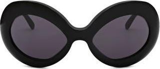 Marni 58mm Round Sunglasses in Black /Grey at Nordstrom Rack