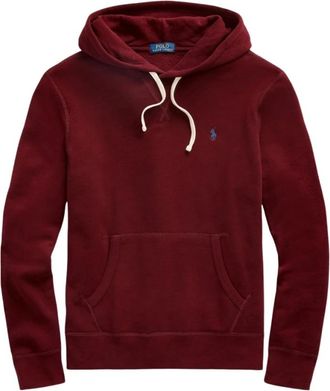 Polo Ralph Lauren Fleece Hoodie - Heren - Hoodies - Rood - XL - Katoen - Hoodies & sweatvesten