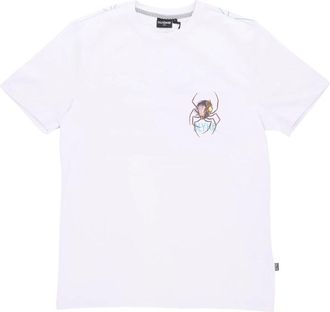 Dolly Noire Spider Tee Lavendel Heren T-shirt - Heren - T-shirts - Paars - XL - Katoen - Tops