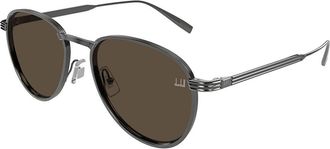 Dunhill DU0131S 001 Mens Sunglasses Gunmetal Size 54