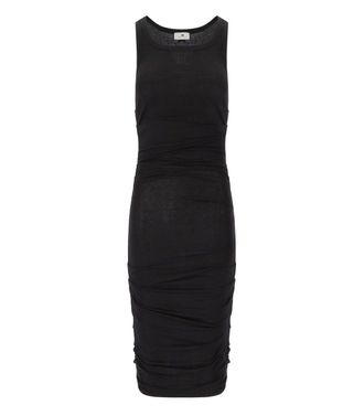 Elisabetta Franchi ABITO MIDI IN JERSEY NERO ELISABETTA FRANCHI